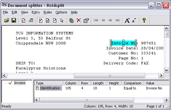 Create an Identification Rule