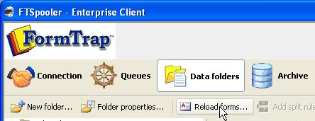Reload Forms in Data Folders