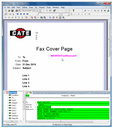 Fax Cover Sheet Form