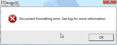 Test Error Prompt