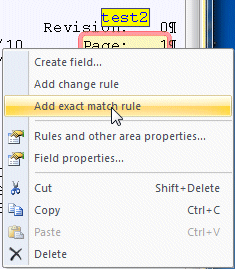 Add exact match rule